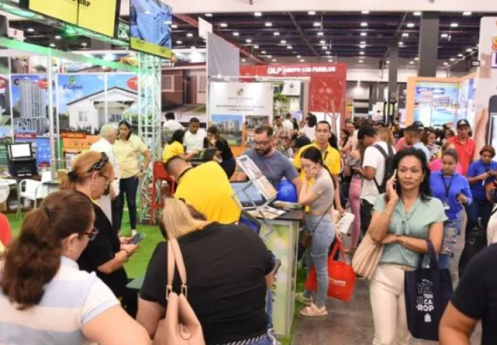 La trigésimo sexta versión de la feria de la construcción recibió a más de 15 mil visitantes. Foto: Cortesía