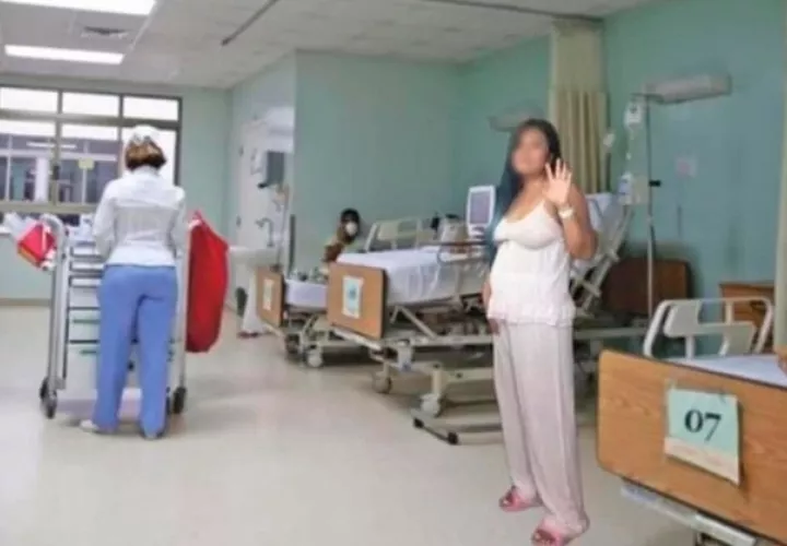 Con fotografías editada en las que aparecía en salas hospitalarias, Tahira engañaba a un hombre que reside en Chiriquí, con quien mantuvo una relación. Archivo