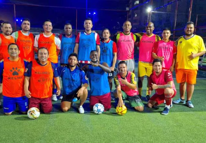 Convivio deportivo en Colón. Foto:Diómedes Sánchez S