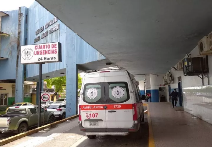 Los heridos fueron trasladados al hospital Dr. Manuel Amador Guerrero. Foto. Archivo