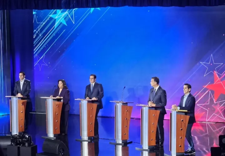El primer debate presidencial se realizó hace dos semanas en la Universidad de Panamá. Foto: Cortesía TE