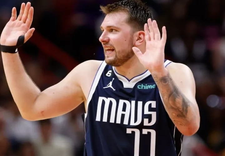 El jugador esloveno Luka Doncic. Foto: EFE