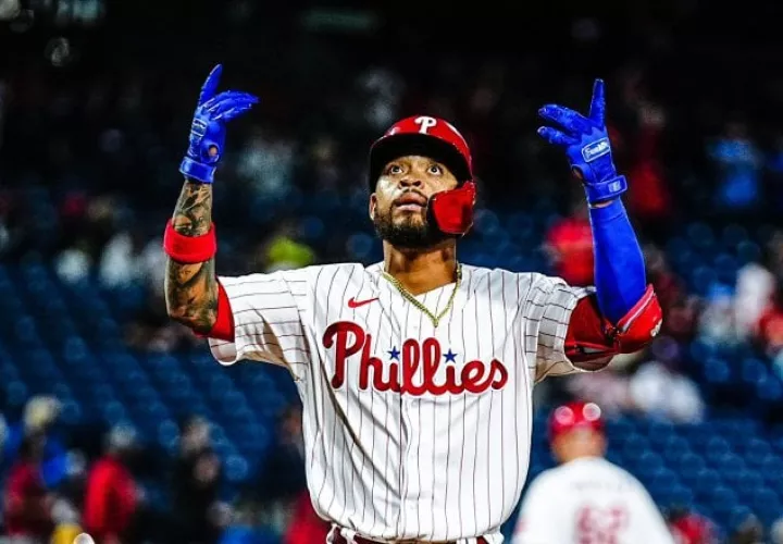 Edmundo Sosa de los Filis de Filadelfia. Foto: Instagram