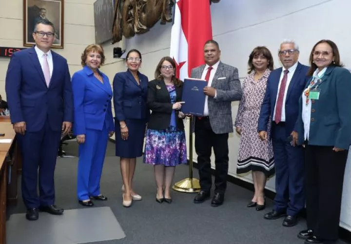 Presentación del proyecto de ley en la Asamblea Nacional. Foto: Cortesía