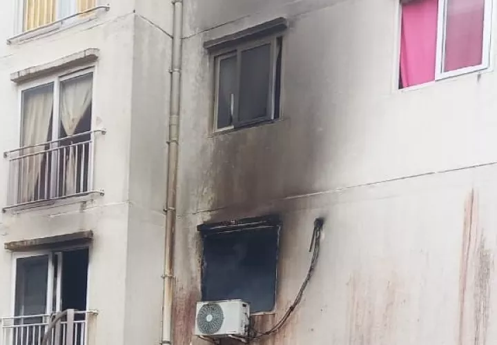 En este fuego hubo pérdidas materiales como los muebles, electrodomésticos y la ropa de sus ocupantes.