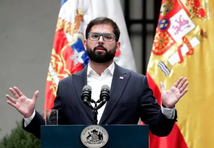 El presidente de Chile, Gabriel Boric. Foto: EFE