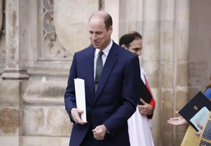 Príncipe Guillermo, heredero al trono británico.  Foto: EFE