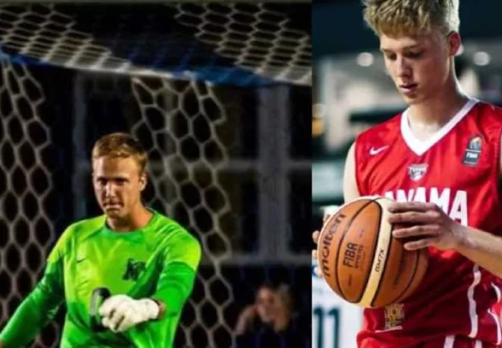 El New England Revolution II firmó a Jhon David Gunn como portero y también jugó para Panamá en baloncesto. Foto: Instagram