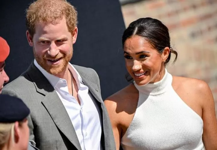 Príncipe Harry y Meghan Markle. Foto: Archivo