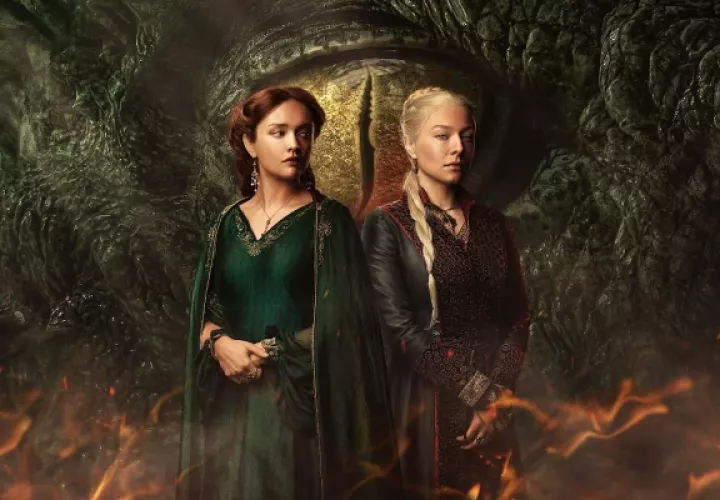 Alicent Hightower y  Rhaenyra Targaryen. Foto: HBO