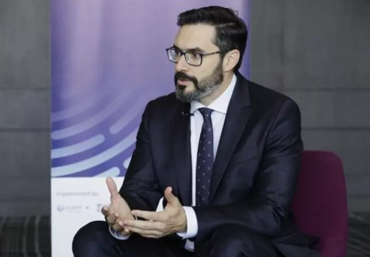 El director del programa 'EL PAcCTO', el español Javier Samper. Foto: EFE