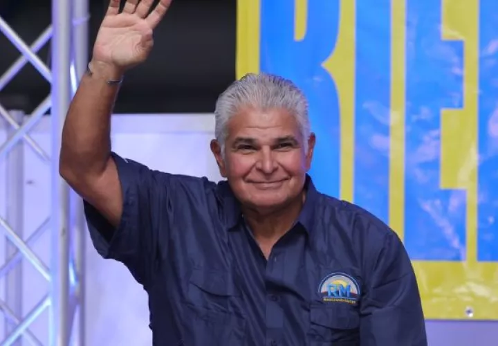 El candidato presidencial, José Raúl Mulino, lidera intención de votos. Foto: Cortesía