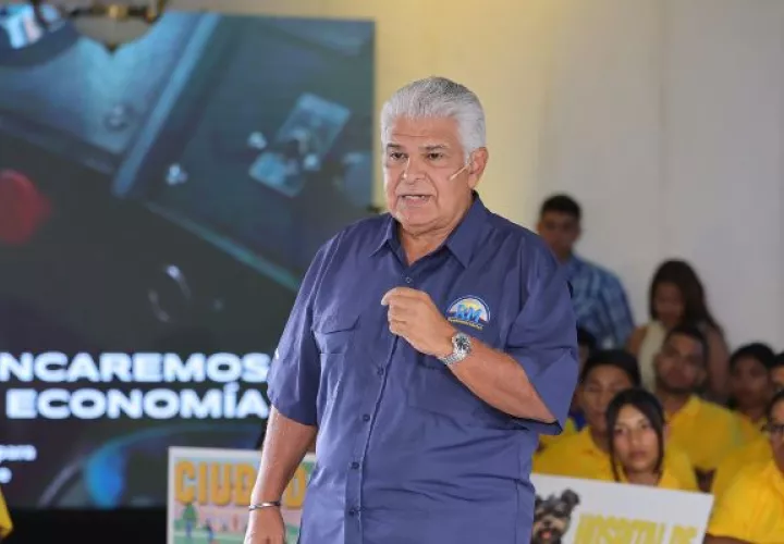 El candidato presidencial José Raúl Mulino. Foto: Cortesía