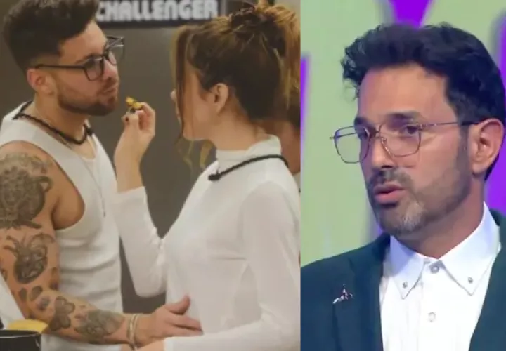 Miguel Melfi, Nataly Umaña y Alejandro Estrada. Fotos: Canal RCN