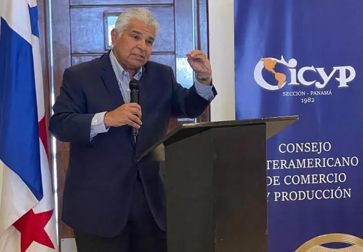 José Raúl Mulino, candidato presidencial de Realizando Mateas.