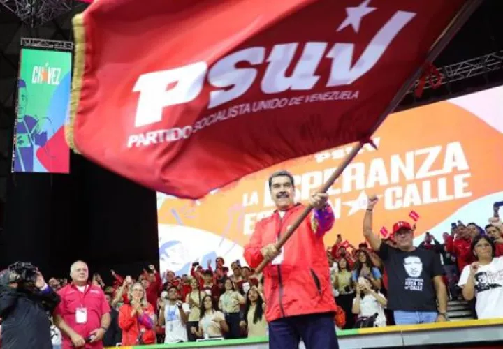 El presidente de Venezuela, Nicolás Maduro, durante un acto en Caracas (Venezuela). Foto: EFE