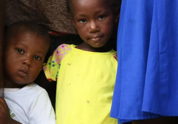 Al menos 200,000 niños, niñas y adolescentes se han visto obligados a huir de sus hogares en Haití. Foto: Cortesía