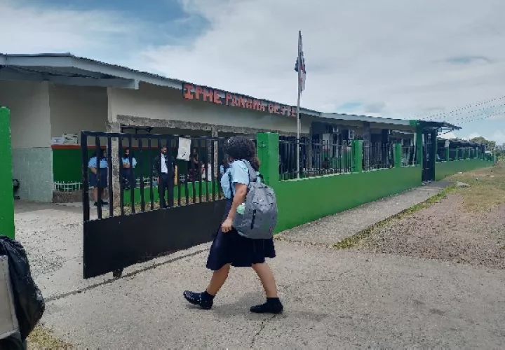 Con respecto a la preocupación de los padres de familia, la administración del IPHE en La Chorrera informó que, para este miércoles, se ha convocado una reunión con los acudientes de los estudiantes. Foto. Eric Montenegro