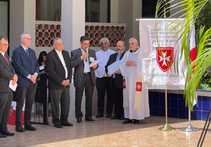 Orden de Malta revisa en Panamá sus planes y proyectos de ayuda humanitaria. Foto: Cortesía