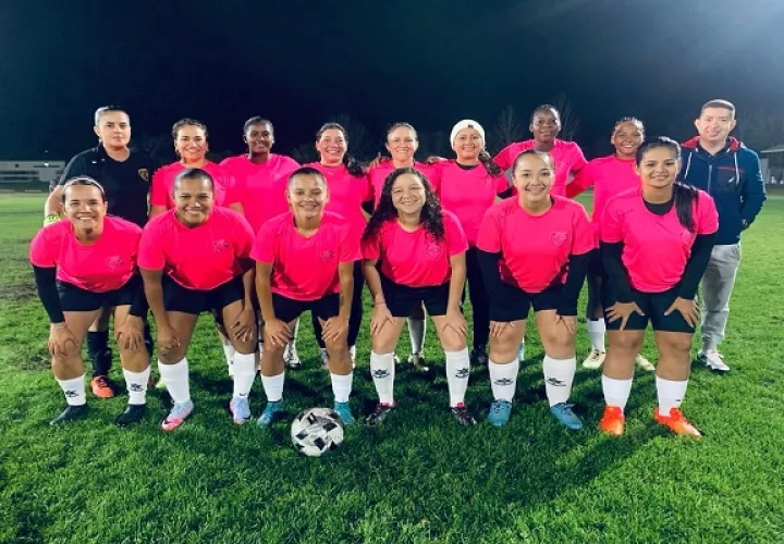 Equipo femenino que representó a Panamá en Georgia. Foto: Cortesía