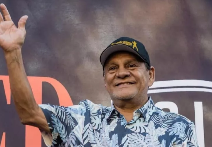 Roberto 'Manos de Piedra' Durán. Foto: Instagram