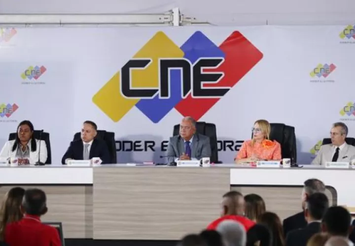 El Consejo Nacional Electoral (CNE). Foto: EFE