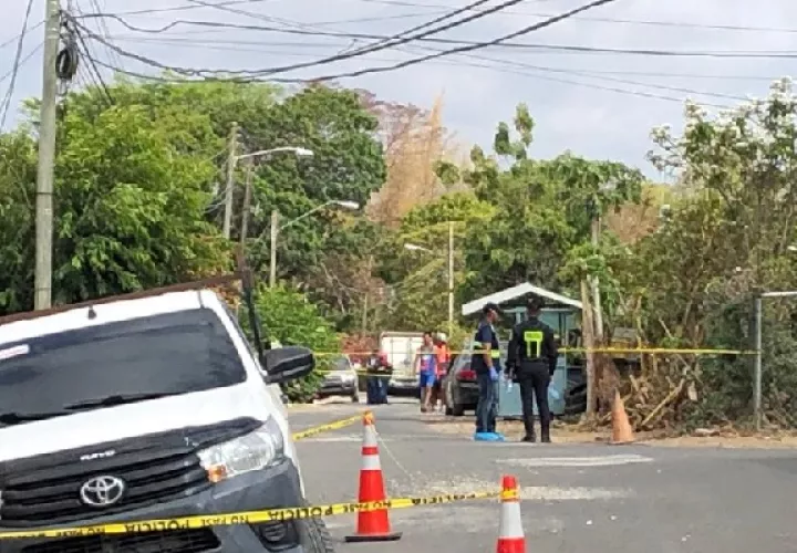 Se conoció que el ciudadano que causó la tragedia manejaba un auto pick-up, y además es vecino de la víctima y su familia. Foto. Thays Dompinguez