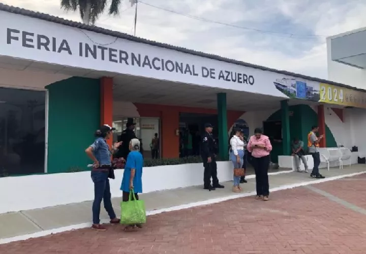 La versión 60 de la Feria Internacional de Azuero, fue inaugurada el viernes, sin la presencia del presidente de la República, Laurentino Cortizo. Foto. Thays Domínguez