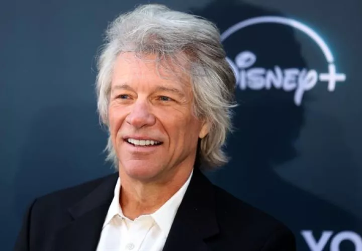 Jon Bon Jovi durante el estreno del documental en Londres. Foto: EFE