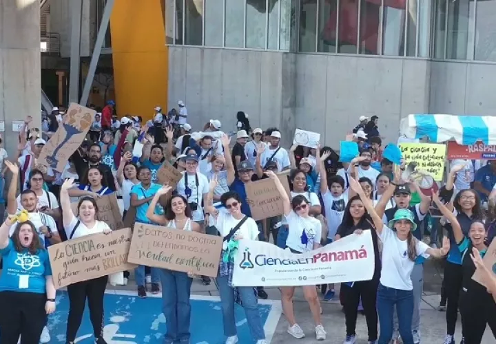 La marcha por la ciencia se realizó el pasado fin de semana. Foto: Cortesía