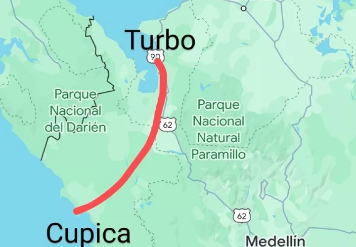 La línea férrea de doble vía  abarcaría 198,6 kilómetros. 