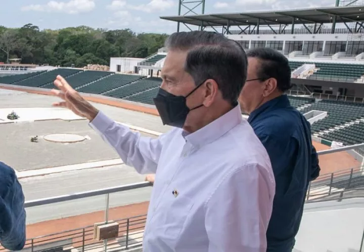 El presidente Cortizo se refirió este martes a la candidatura de Mulino. Foto: Cortesía