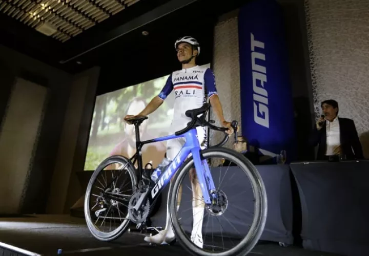 Franklin Archibold,  representará a Panamá en ciclismo en los Juegos de París 2024. Foto: EFE