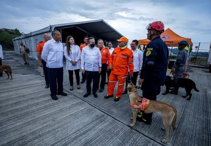 El Gabinete de Gestión Integral de Riesgos y Desastres (GIRD) se creó  para preparar al país  ante situaciones de emergencia. Foto: Cortesía