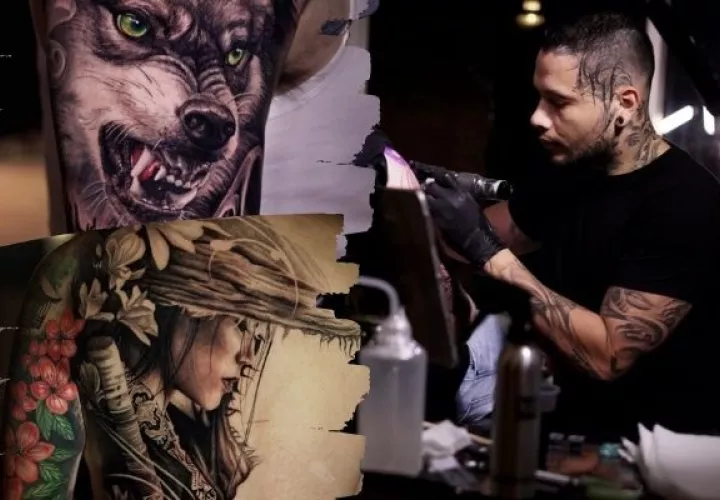 Body art o arte corporal en Panamá.. Foto: Cortesía