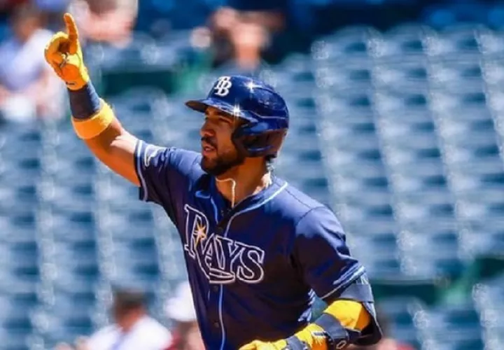 Panameño José 'Chema' Caballero, jugador de los Rays. Foto: Instagram 