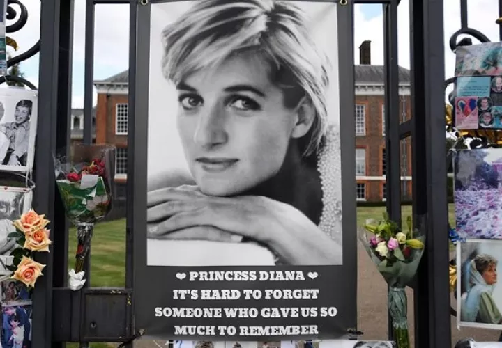 Diana de Gales, en una fotografía de archivo. Foto: EFE/Andy Rain