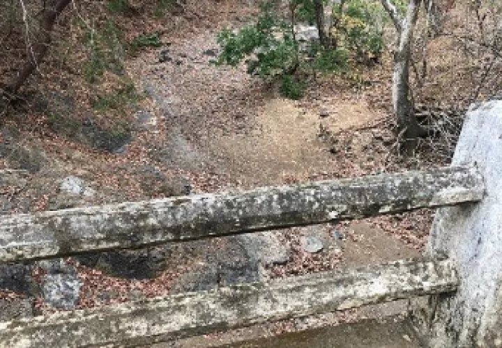 Los ríos y quebradas prácticamente están secos en la región deAzuero. Foto: Thays Domínguez 