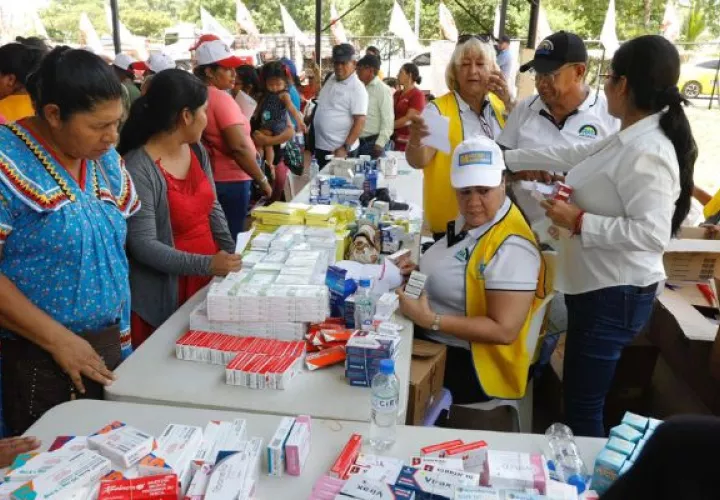 Más de 4 mil personas recibieron atención durante las giras de salud. Foto: Cortesía