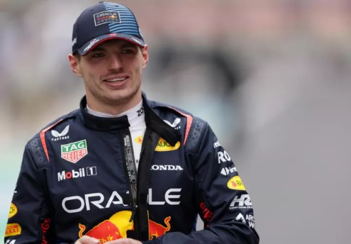 El piloto neerlandés Max Verstappen, de Red Bull Racing, en el Gran Premio de China de Fórmula Uno, en Shanghai, China. Foto: EFE