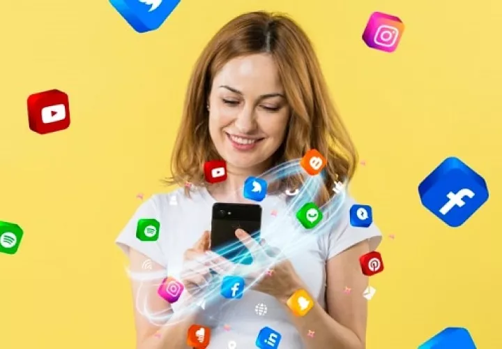Nueve de los 10 medios más consumidos son plataformas digitales. Foto: Ilustrativa / Freepik