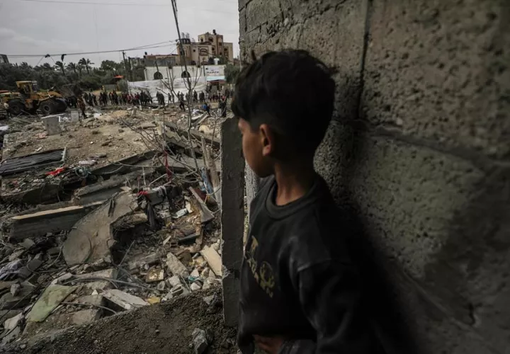 El recuento de víctimas mortales en el entorno del hospital Shifa podría llevar días. Foto: EFE