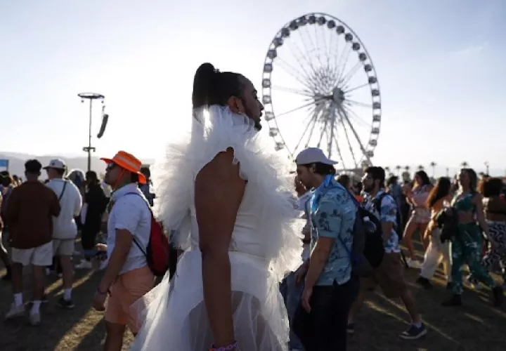 Festival de Música y Artes del Valle de Coachella en Indio, 2022.  Foto: EFE