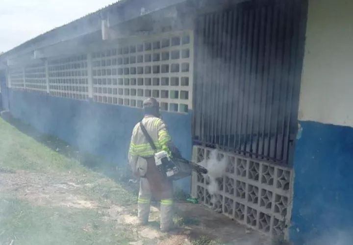 Las autoridades mantienen las nebulizaciones para eliminar el mosquito adulto. Foto: Cortesía Minsa