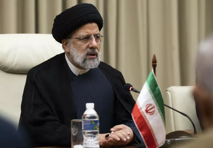 El presidente de Irán, Ebrahím Raisí, EFE/ Yamil Lage POOL