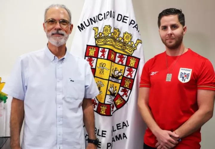 Reunión entre José Luis Fábrega y Mayer Mizrachi. Foto: Cortesía