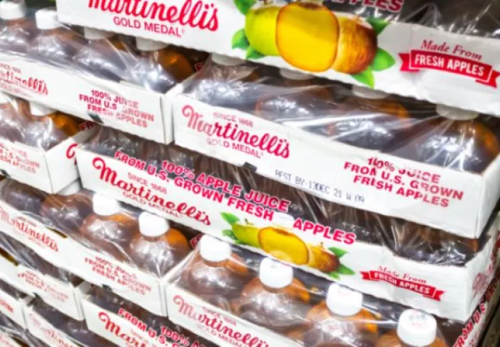 Alerta sanitaria en jugo de manzana Martinelli's Gold Medal. Foto: Cortesía