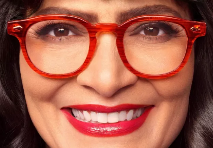 Ana María Orozco como 'Betty, la fea'. Foto: Prime Video