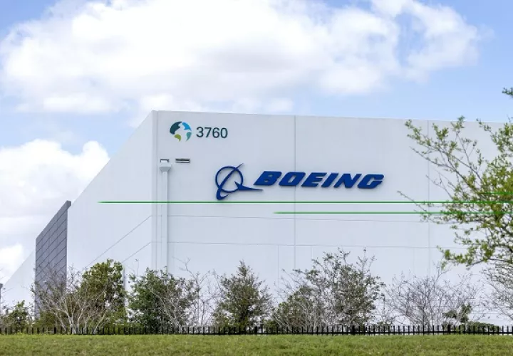 Una vista de la Boeing Distribution Services Inc. Sede en Hialeah, Florida, EE.UU. Foto: EFE