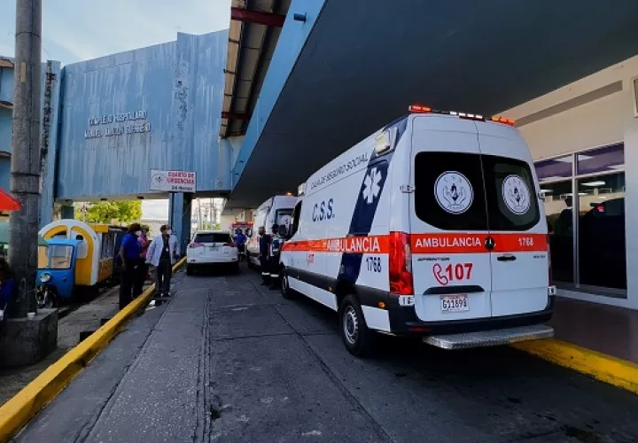 El daño fortuito afectó la climatización en algunas áreas del hospital. Foto: Diomedes Sánchez